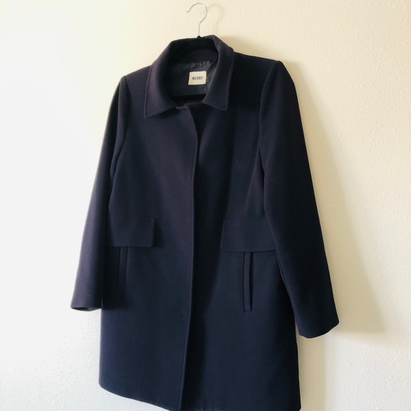 Coat jacket navy basic jackets outwear navyjacket - Picture 9 of 16